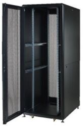 Security Professionals Комуникационен шкаф Security Professionals MR. GTS42U61.01, 19", 42U, 610 x 1000 x 2028, свободностоящ, товароносимост 2000кг, вентилационни отвори, черен (MR.GTS42U61.01)