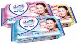 Lara Șervețele umede Lara Baby Soft - 72 buc, sortiment (54006)