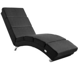 CASARIA Relaxációs Nyugágy - Antracit - 186cm
