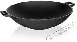 BANQUET Öntöttvas WOK serpenyő 36, 5 cm, fekete EXCELLENT