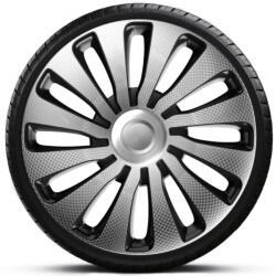 Jacky Sepang Carbon Silver Black Dísztárcsa Garnitúra - 15", 4 db