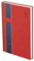 TopTimer Határidőnapló TOPTIMER Vario V012 B/6 heti fehér lapos piros-kék 2026. . T012V-002 (T012V-002)