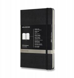 Moleskine Professional jegyzetfüzet kemény vonalas, fekete, L (8058647620756)