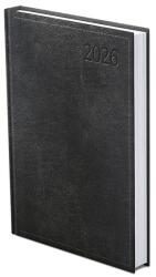 TopTimer Határidőnapló TOPTIMER Traditional T022 B/6 napi fehér lapos fekete 2026. T022T-003 (T022T-003)