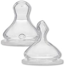 Baby-Nova Biberon din silicon pentru piure Baby Nova - Mărimea 2, 2 buc (13230)