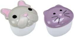 Melii Set de boluri cu capac Melii - Câine și pisică, 232 ml, 2 buc (39241040)