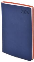 TopTimer Határidőnapló TOPTIMER Madeira M011 B/5 heti fehér lapos kék-narancs2026. T011M-04N (T011M-04N)