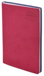 TopTimer Határidőnapló TOPTIMER Madeira M021 A/5 napi fehér lapos rózsa-lila 2026. T021M-0EL (T021M-0EL)