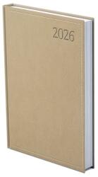 TopTimer Határidőnapló TOPTIMER Traditional T022 B/6 napi fehér lapos bézs 2026. T022T-007 (T022T-007)