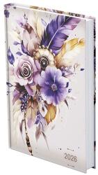 TopTimer Határidőnapló TOPTIMER Joy J021 A/5 napi fehér lapos Tollak UV 2026. T021J-216 (T021J-216)