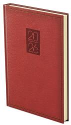 TopTimer Határidőnapló TOPTIMER Classic C011 B/5 heti sárga lapos bordó 2026. C011C-002 (C011C-002)