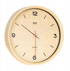 Teesa TSA0048 falióra, 30cm, világos fa utánzat, kvarc (TSA0048)