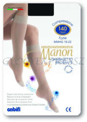  MANON GAMB Kompressziós térdharisnya fekete 140 den