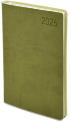 TopTimer Határidőnapló TOPTIMER Madeira M012 B/6 heti fehér lapos zöld-zöld 2026. T012M-066 (T012M-066)