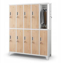 Jan Nowak Szociális szekrény Spa öltözőhöz Eco Design Bartek fehér/ sonoma tölgy (1341)
