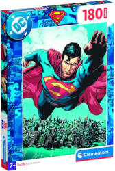 Clementoni DC Comics Superman repülés a város felett 180db-os puzzle - Clementoni (29801) - jatekshop