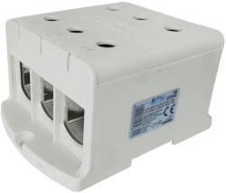 OMU System TUK635240L 6x35-240mm2 CU 425A, AL 380A 1 pólusú szürke csatlakozókapocs sorkapocs (TUK635240L)