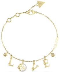 Guess Bratara Guess 4 Love cu cristale JUBB05033JWYG