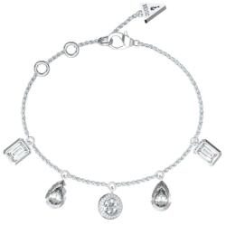 Guess Bratara Guess 4G Light cu cristale JUBB05239JWRH