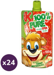 KUBU 100% Eper püré (24x100 g)