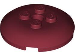 LEGO® Cărămidă rotundă 4 x 4 x 2/3 cu gaură pin (6392550)