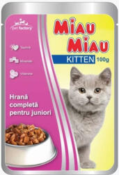 MIAU MIAU Macskaeledel Junior Nedves Csirke 100 g