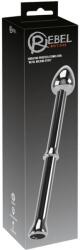 Rebel - fém prosztata vibrátor (ezüst) - vagyaim