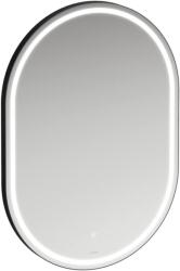 Laufen BASE 2.0 Kapszulatükör, 600, környező LED világítással, 1 érintőérzékelő (Be-Ki / Színhőmérséklet-változás 3000-6000K), alumínium keret fekete matt, IP44, Matt Fekete H4443951084501 (H4443951084501)