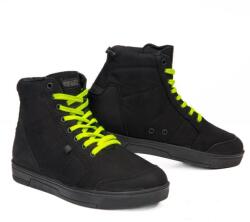 Ozone Town motoros cipő fekete-fluo sárga