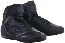 Alpinestars Faster 3 Rideknit motoros cipő fekete-fekete