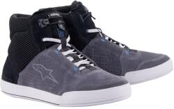 Alpinestars Chrome Air motorkerékpár csizma fekete-szürke-kék