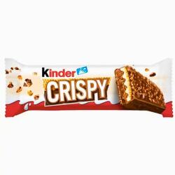 Kinder Crispy tejcsokoládéval bevont ropogós ostya töltelékkel 34 g - innotechshop