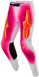 Alpinestars Supertech SX AFD limitált kiadású MIG motokrossz nadrág fluo rózsaszín-fehér-narancssárga