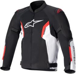 Alpinestars AST AIR motoros dzseki kompatibilis TECH-AIR 5-el fekete-fehér-fluo piros