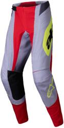 Alpinestars Techstar Melt motocross nadrág piros-szürke