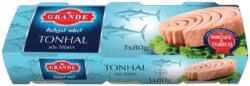 Grande tonhaltörzs natúr lében 3x80g