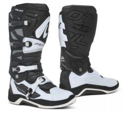 Forma Motorkerékpár cipő Forma Pilot fekete-fehér