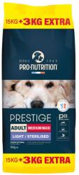 Pro-Nutrition Prestige Adult Medium/Maxi Light 14+2.5 kg, Sertéssel és Articsókával