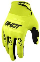 Shot Mănuși de motocross Shot Vision galben fluo výprodej lichidare (SHOA0A-13I1-A03)