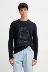 Benetton pamut pulóver - sötétkék XL - answear - 19 490 Ft