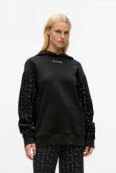 KARL LAGERFELD pulóver gyapjúkeverékből - fekete XS