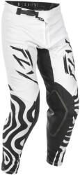 FLY Racing Pantaloni motocross FLY Racing Evolution alb-negru (AIM171-0273)