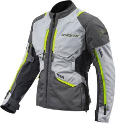 Seventy Degrees Geacă moto Seventy Degrees SD-JT67 Tanami negru-gri-galben fluo (SD2306702)