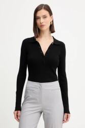 LIU JO pulóver könnyű, fekete, MF5263 MS99E - fekete S