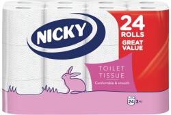 Nicky Great Value toalettpapír 3 rétegű - 24 db - shop