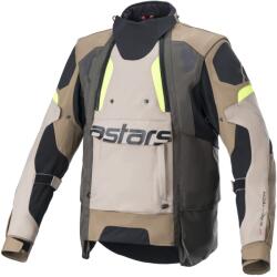 Alpinestars Jachetă moto Alpinestars Halo Drystar Kaki-Bej-Galben Fluo (AIM100-687)