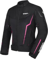 RSA Geacă de motocicletă RSA Bolt pentru femei negru-alb-roz (RSABUBOLTBWPD)