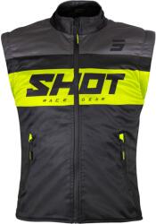 Shot Vestă motociclistă Shot Bodywarmer Lite negru-galben fluo (SHOA08-15A1-A01)