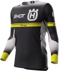 Shot Aerolite Husqvarna LE tricou motocross negru vânzare lichidare (SHOA07-12A1-A01)