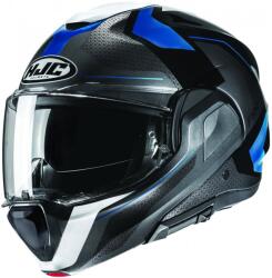 HJC Cască de motocicletă rabatabilă HJC F100 Bios MC2 gri-albastru (HJC189402)